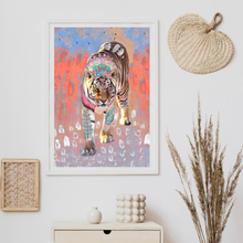 Load image into Gallery viewer, &quot;Dusk Indira Tiger&quot; print
