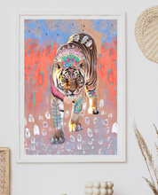 Load image into Gallery viewer, &quot;Dusk Indira Tiger&quot; print
