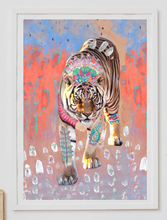 Load image into Gallery viewer, &quot;Dusk Indira Tiger&quot; print

