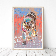 Load image into Gallery viewer, &quot;Dusk Indira Tiger&quot; print
