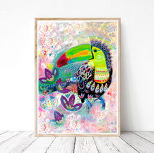 Load image into Gallery viewer, &quot;Talawa Toucan&quot; print
