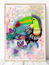 Load image into Gallery viewer, &quot;Talawa Toucan&quot; print
