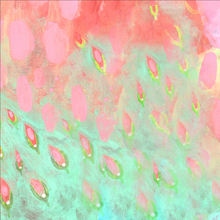 Load image into Gallery viewer, &quot;watermelon mint&quot; cushion
